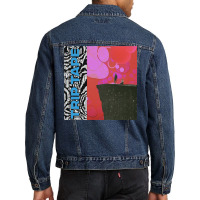 Pink Theme Milky Chance Men Denim Jacket | Artistshot