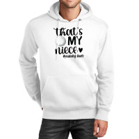 That's My Niece Proud Volleyball Auntie Volleyball Aunt Unisex Hoodie | Artistshot