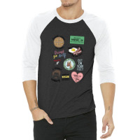 Parks And Recreation Tv Show Art 3/4 Sleeve Shirt | Artistshot