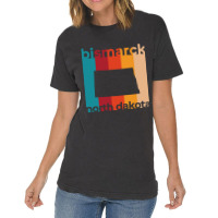 Bismarck North Dakota Retro Vintage T-shirt | Artistshot