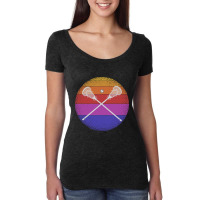 Lacrosse Funny Lax-to0gu Women's Triblend Scoop T-shirt | Artistshot