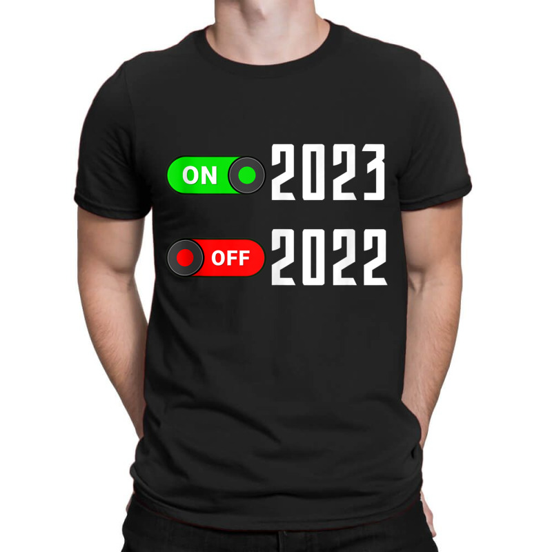 Funny Turn Off 2022 Turn On 2023 Happy New Year Tank Top T-shirt | Artistshot