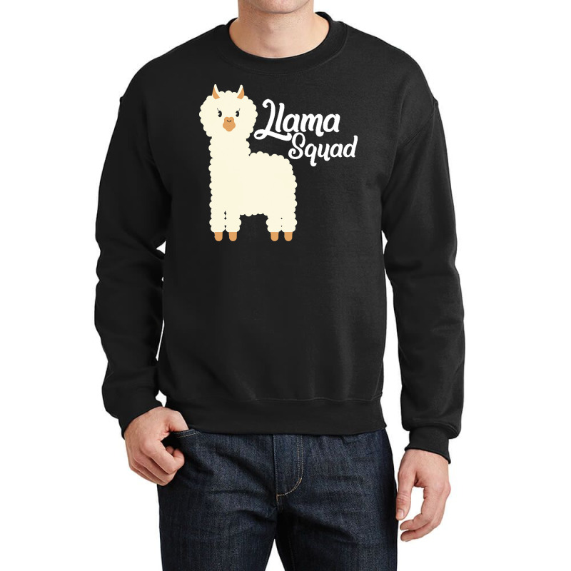 Llama Squad T  Shirt Llama Squad T  Shirt Crewneck Sweatshirt | Artistshot