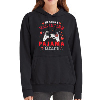 Trending This Is My Valentine Pajama Gamer Valentines Day Vintage Hoodie | Artistshot