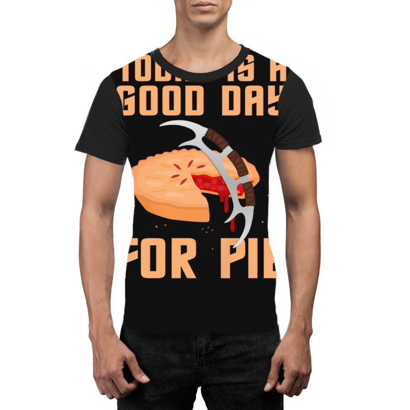 Klingon Pie Graphic T-shirt | Artistshot