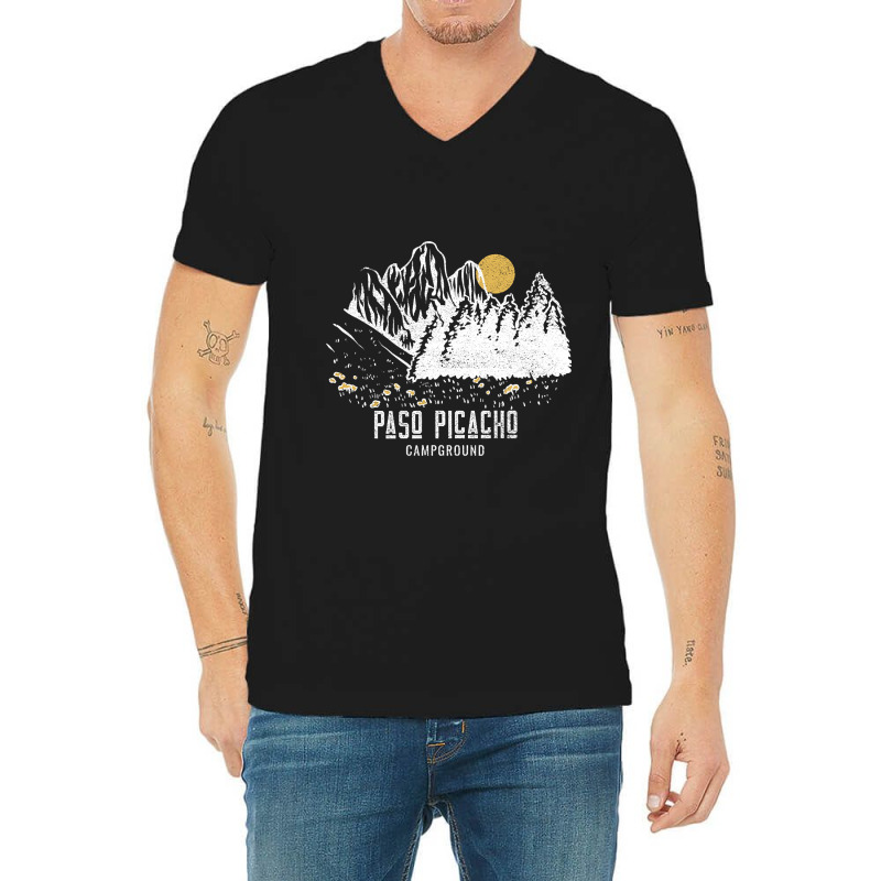 Paso Picacho Campground Shirt V-neck Tee | Artistshot