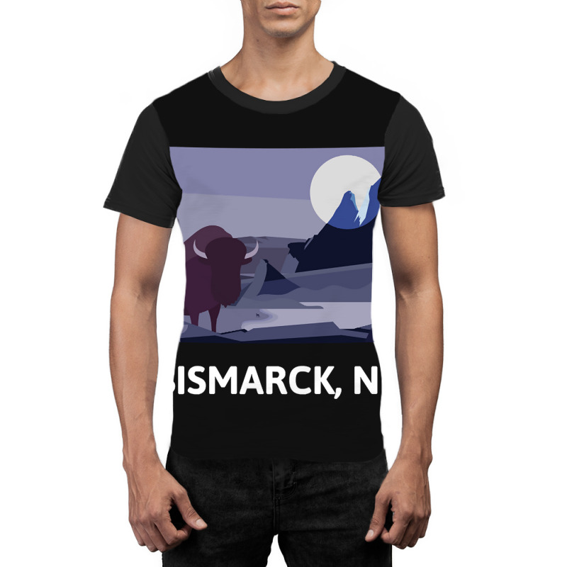 Bismarck, Nd Graphic T-shirt | Artistshot