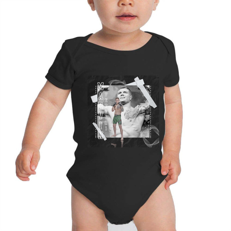 Marvin Vettori Mma Paper Poster Montr?al 3 Baby Bodysuit | Artistshot