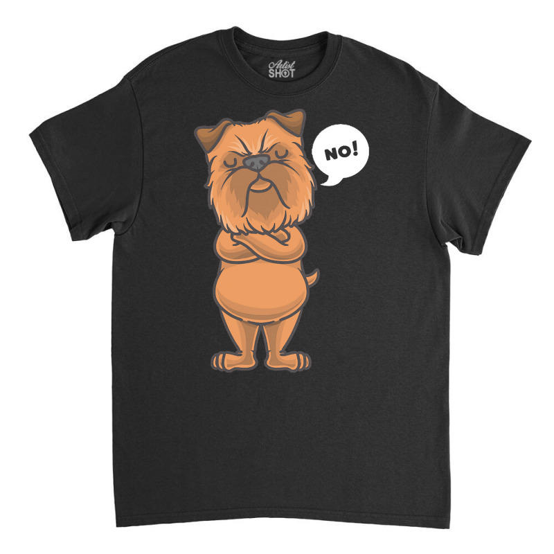 Petit Brabanon T  Shirt Brussels Griffon Bruxellois Dog Gift T  Shirt Classic T-shirt by wardnoemie381 | Artistshot