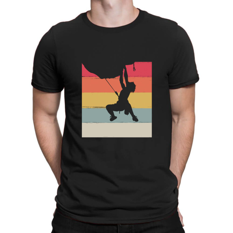 Climber Climbing Bouldering Free Speed Solo Vintage T-shirt | Artistshot