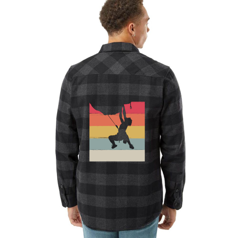 Climber Climbing Bouldering Free Speed Solo Vintage Flannel Shirt | Artistshot