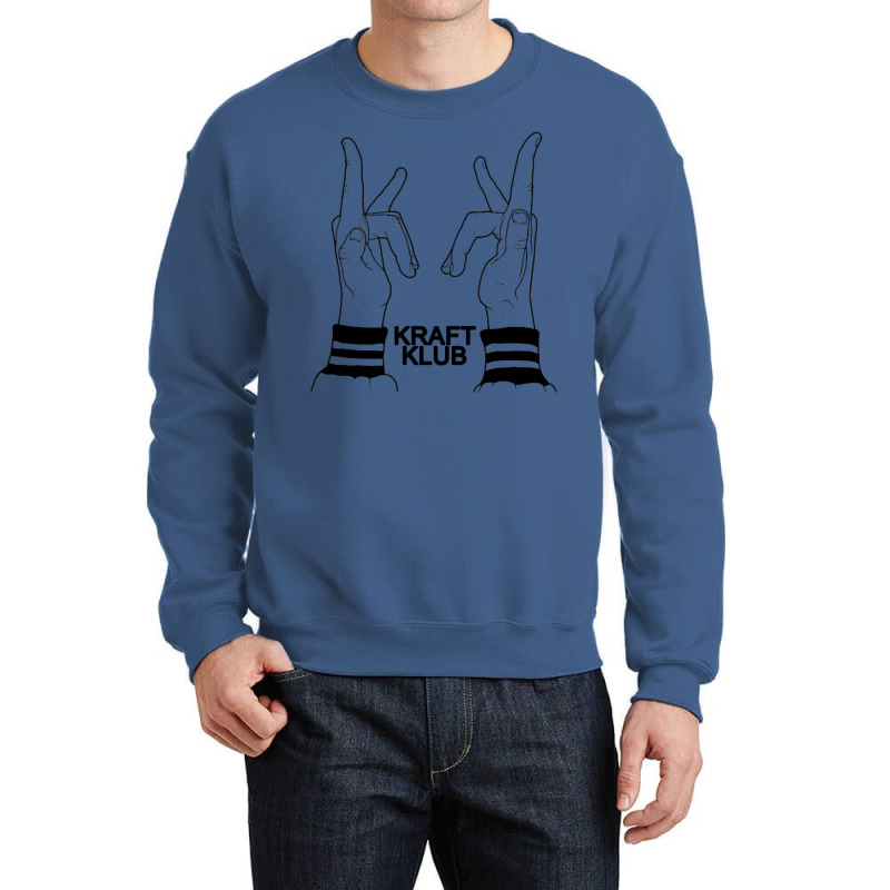 Kraftklub   Mit K Crewneck Sweatshirt by mauschruonan2 | Artistshot