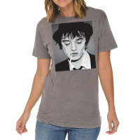 Pete Doherty Smoking Cigarette Vintage T-shirt | Artistshot