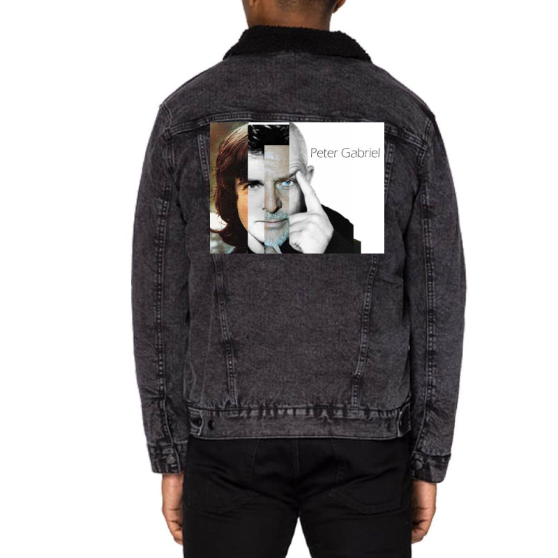 Peter Gabriel Imagine Unisex Sherpa-Lined Denim Jacket by humekyesliet | Artistshot