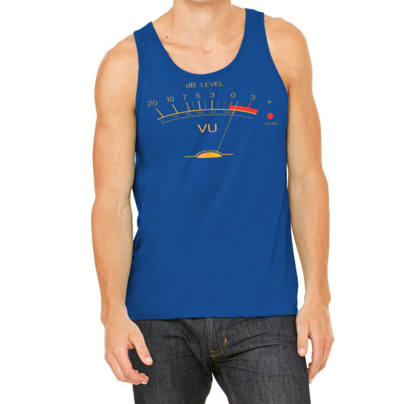 Db Level Decibel Vu Stereo Studio Recording Volume Speaker Radio Dj Pa Tank Top by drosvaloraw | Artistshot