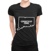 Connecticut Pride Ladies Fitted T-shirt | Artistshot