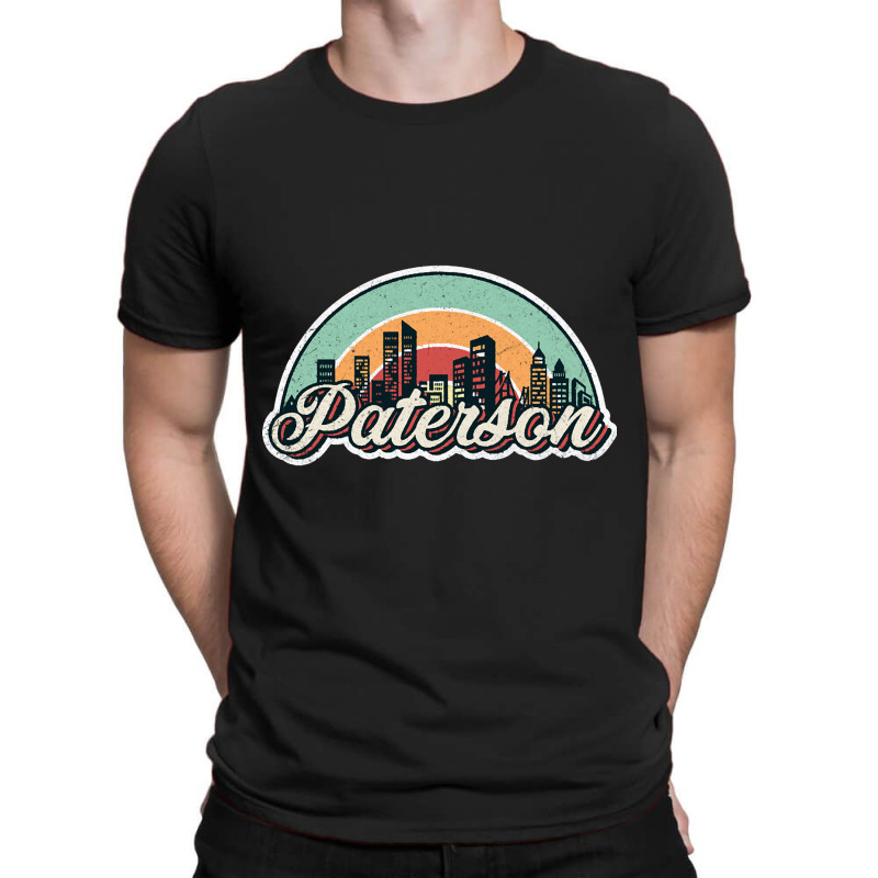 Paterson City Retro T-shirt | Artistshot