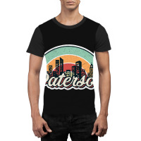 Paterson City Retro Graphic T-shirt | Artistshot