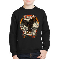 Boone North Carolina Bald Eagle Retro Vintage Aesthetic Youth Sweatshirt | Artistshot