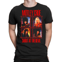 Hot Trend Mã¶tley Crã¼e Shout At The Devil Wire T-shirt | Artistshot