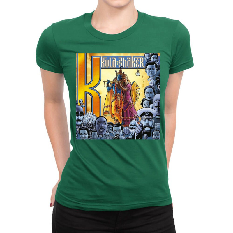 Kula Shaker Ladies Fitted T-Shirt by mauschruonan2 | Artistshot