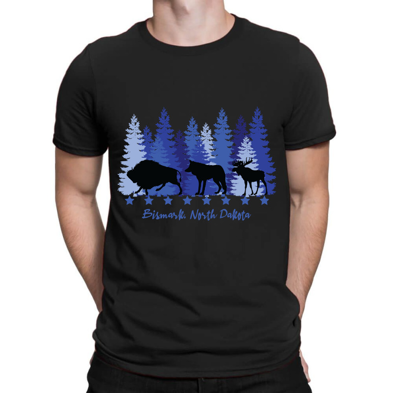 Bismark North Dakota-jnmer T-shirt | Artistshot