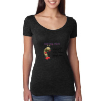 Cool Bug Facts Home Invasion Design Women's Triblend Scoop T-shirt | Artistshot