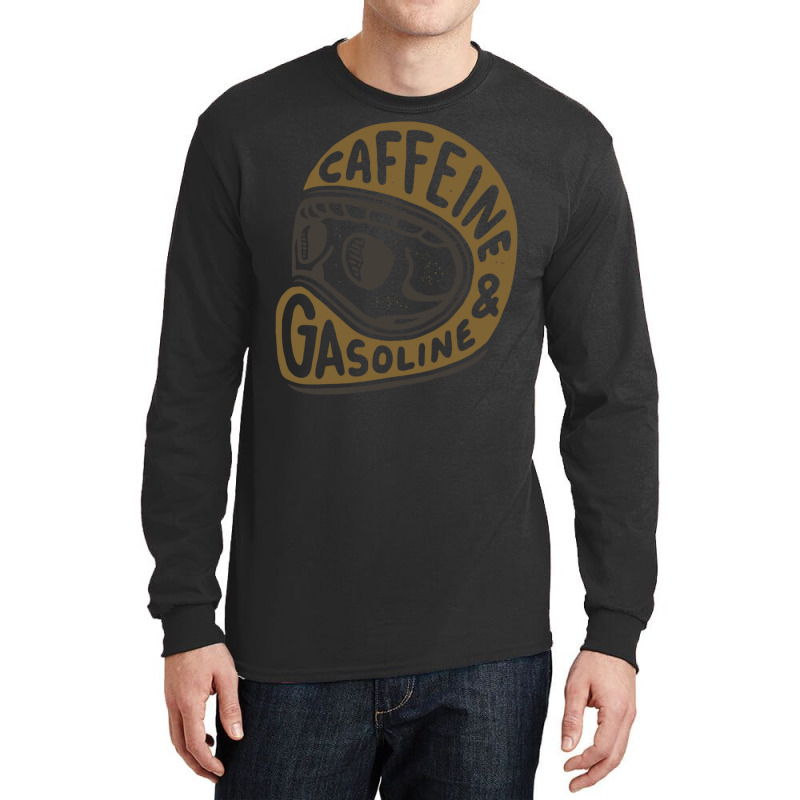 Caffeine And Gasoline Long Sleeve Shirts | Artistshot