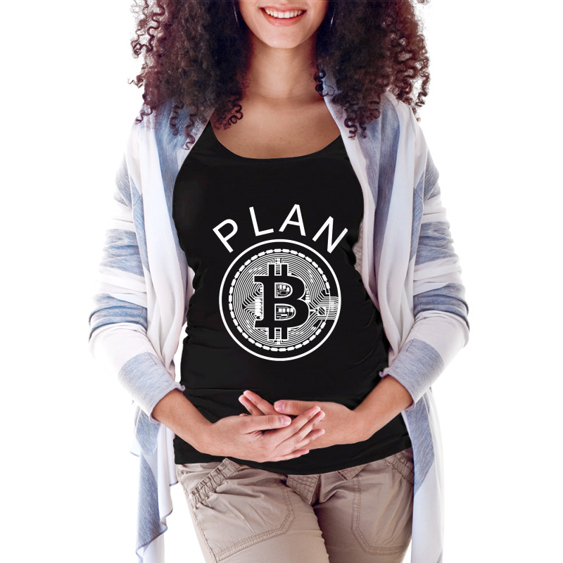 Bitcoin Btc Crypto Gifts Maternity Scoop Neck T-shirt by genuinelyseriously4 | Artistshot