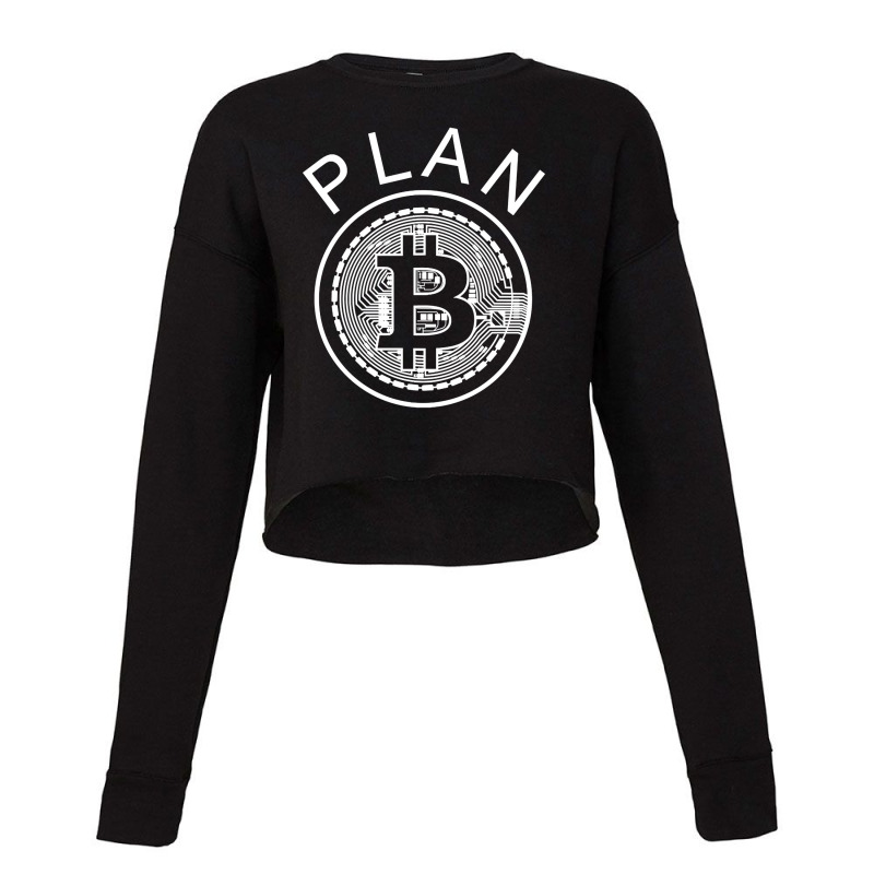 Bitcoin Btc Crypto Gifts Cropped Sweater by genuinelyseriously4 | Artistshot