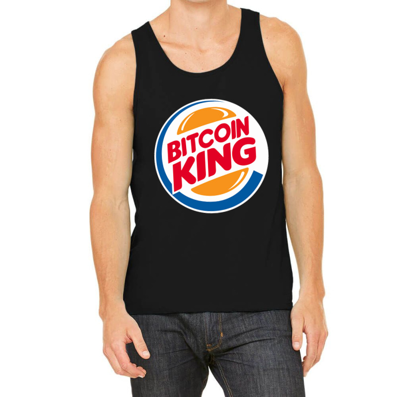 Bitcoin King Tank Top | Artistshot