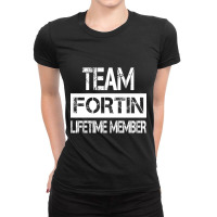 Fortin Name Team Fortin Lifetime Member Ladies Fitted T-shirt | Artistshot