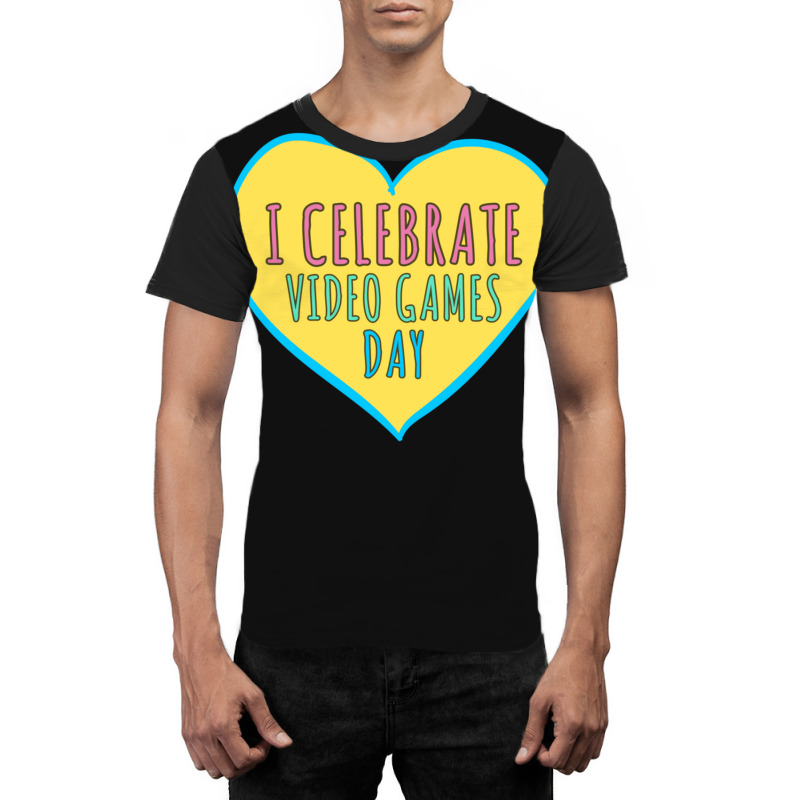 National Video Games Day Graphic T-shirt | Artistshot