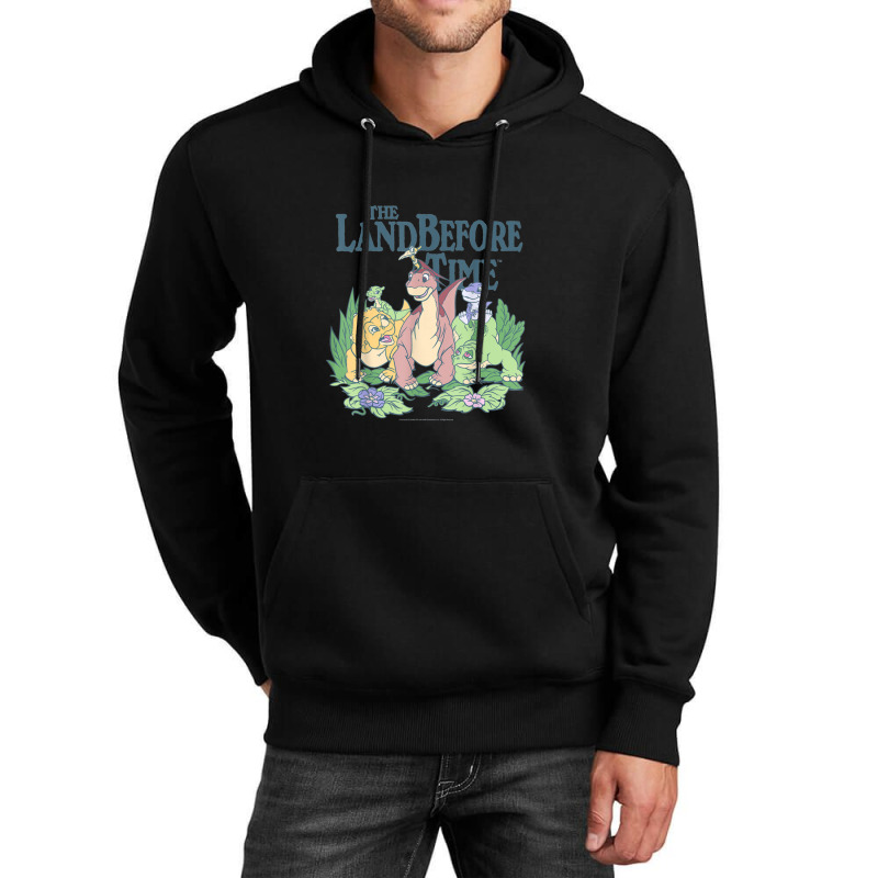 Land Before Time Pastel Dinosaur Friends Unisex Hoodie | Artistshot