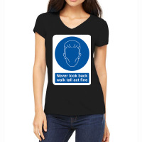 David's Golden Years Sign Women's V-neck T-shirt | Artistshot