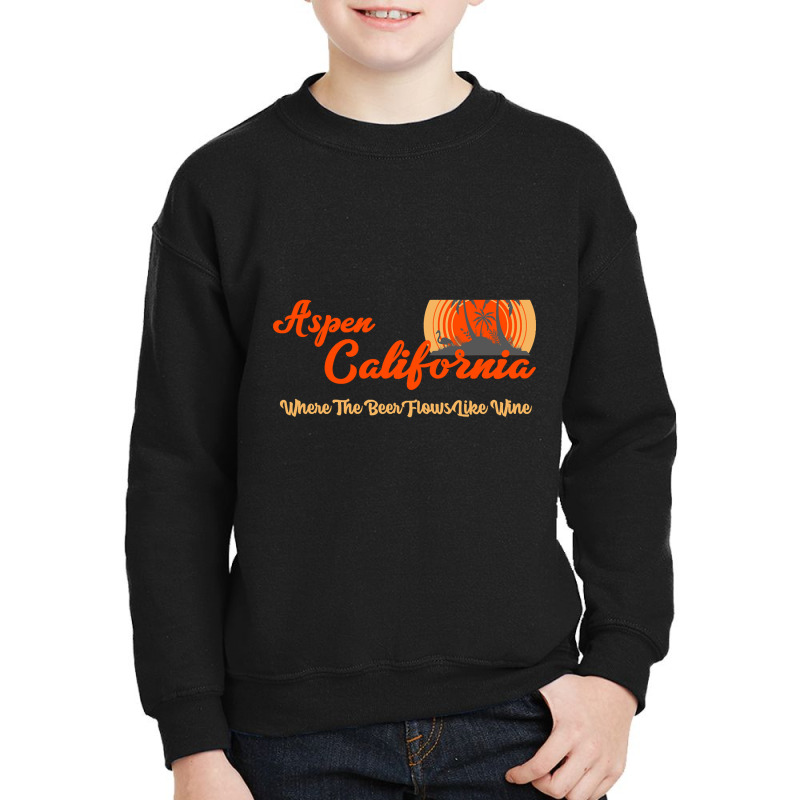 Aspen, California Youth Sweatshirt by definitelyoakland6 | Artistshot