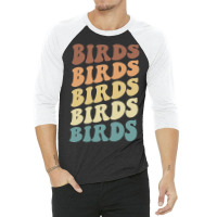 Birds 3/4 Sleeve Shirt | Artistshot