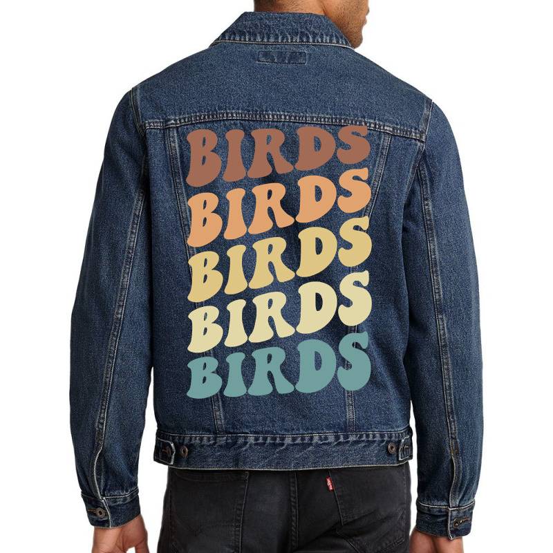 Birds Men Denim Jacket | Artistshot