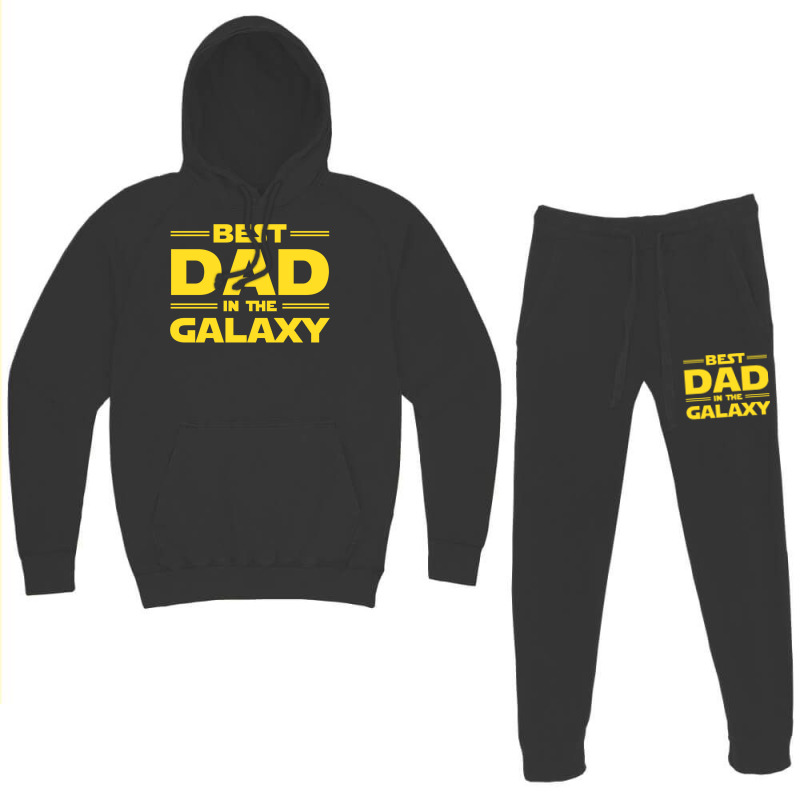 Best Dad In The Galaxy Hoodie & Jogger Set | Artistshot