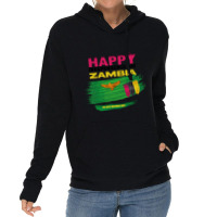 Happy Independence Day Zambia Lightweight Hoodie | Artistshot