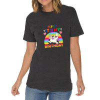 Pop It Fidget 6th Birthday Unicorn Girl Gift Vintage T-shirt | Artistshot