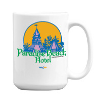 Paradise Beach Hotel   Thunder In Paradise 15 Oz Coffee Mug | Artistshot