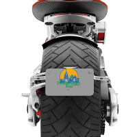 Paradise Beach Hotel   Thunder In Paradise Motorcycle License Plate | Artistshot