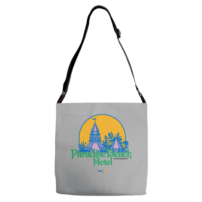 Paradise Beach Hotel   Thunder In Paradise Adjustable Strap Totes | Artistshot