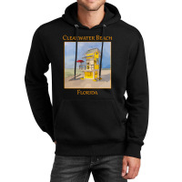 Cute Lifeguard Tower In Clearwater Beach Florida-j7gqm Unisex Hoodie | Artistshot