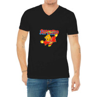 Super Ted V-neck Tee | Artistshot