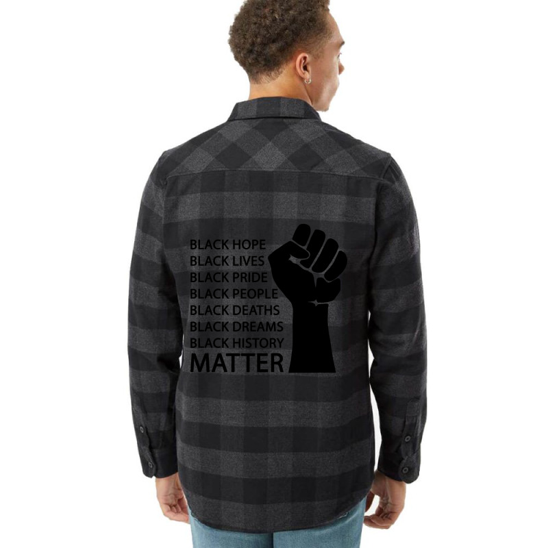 Black Lives Matter Flannel Shirt | Artistshot