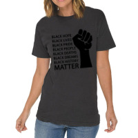 Black Lives Matter Vintage T-shirt | Artistshot