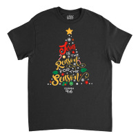 Jesus Is The Reason For The Season Christian Christmas Tree T Shirt Classic T-shirt | Artistshot