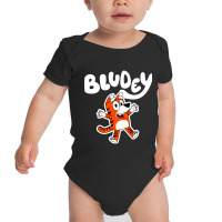 Bludey! Orange Variation A Baby Bodysuit | Artistshot